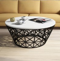 Măsuţă cafea Trendy Stil White/Black 90x38x90cm GTR000684 imaginea #1 — magazin online Desire.md