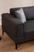 Угловой диван Trendy Horizon Dark Grey R 250x140x77cm GTR003377 фото №4 — интернет-магазин Desire.md