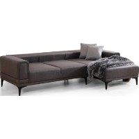 Угловой диван Trendy Horizon Dark Grey R 250x140x77cm GTR003377 фото №7 — интернет-магазин Desire.md