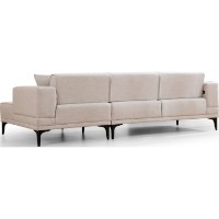 Canapea de colț Trendy Horizon Ecru R 250x140x77cm GTR003378 imaginea #7 — magazin online Desire.md