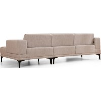 Угловой диван Trendy Horizon Light Brown R 250x140x77cm GTR003379 фото №7 — интернет-магазин Desire.md