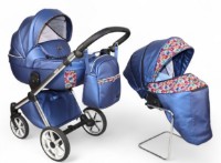 Carucior Sojan Azurro 2in1 Blue/Flowers (2010509) imaginea #4 — magazin online Desire.md