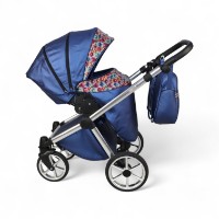 Carucior Sojan Azurro 2in1 Blue/Flowers (2010509) imaginea #5 — magazin online Desire.md