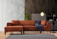 Canapea de colț Trendy Horizon Tile Red L 250x140x77cm GTR003326 imaginea #2 — magazin online Desire.md