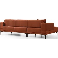 Canapea de colț Trendy Horizon Tile Red L 250x140x77cm GTR003326 imaginea #6 — magazin online Desire.md