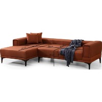 Canapea de colț Trendy Horizon Tile Red L 250x140x77cm GTR003326 imaginea #7 — magazin online Desire.md