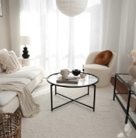 Журнальный столик Trendy Sun S403 Black 83x83x40cm GTR000815