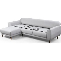 Угловой диван Trendy Image Chl-3R Beige L 287x169x85cm GTR003343 фото №9 — интернет-магазин Desire.md