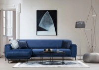 Угловой диван Trendy Image Chl-3R Navy Blue L 287x169x85cm GTR003345 фото №2 — интернет-магазин Desire.md