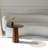 Măsuţă cafea Trendy Thales Walnut 50x50x50cm GTR000892 imaginea #3 — magazin online Desire.md