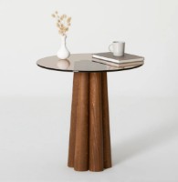 Măsuţă cafea Trendy Thales Walnut 50x50x50cm GTR000892