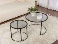 Măsuţă cafea Trendy Tokyo Black 60x37x60cm GTR006183 imaginea #2 — magazin online Desire.md