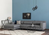 Canapea de colț Trendy Jivago Chl-2R Grey L 308x198x78cm GTR003479