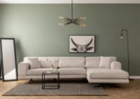 Угловой диван Trendy Jivago L2-Chl Beige R 308x198x78cm GTR003556 фото №2 — интернет-магазин Desire.md