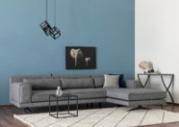 Угловой диван Trendy Jivago L2-Chl Grey R 308x198x78cm GTR003557