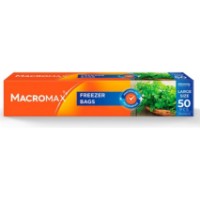 Пищевые пакеты Macromax Freezer Bags Large 50pcs