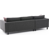 Угловой диван Trendy Kale Anthracit 258x258x83cm GTR003692 фото №6 — интернет-магазин Desire.md