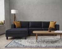 Canapea de colț Trendy Kale Anthracit L 258x187x83cm GTR003518 imaginea #2 — magazin online Desire.md