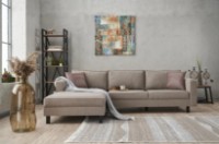 Угловой диван Trendy Kale Linen Cream L 258x187x83cm GTR003516 фото №7 — интернет-магазин Desire.md