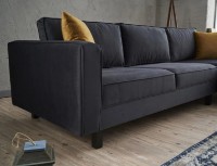 Canapea de colț Trendy Kale Anthracit R 258x187x83cm GTR003592 imaginea #3 — magazin online Desire.md