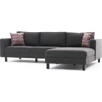 Canapea de colț Trendy Kale Linen Anthracit R 258x187x83cm GTR003589 imaginea #4 — magazin online Desire.md