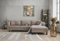 Угловой диван Trendy Kale Linen Cream R 258x187x83cm GTR003590 фото №7 — интернет-магазин Desire.md