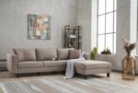 Угловой диван Trendy Kale Linen Cream R 258x187x83cm GTR003590