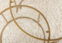 Măsuţă cafea Trendy Tokyo Gold 80x80x43cm GTR006187 2pcs imaginea #3 — magazin online Desire.md