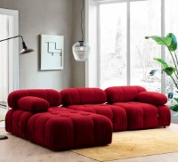 Canapea de colț Trendy L1-O1-1R -Puf Red 288x95x75cm GTR003667