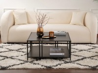 Măsuţă cafea Trendy Uranus Black 80x40x80cm GTR006164