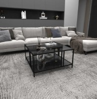 Măsuţă cafea Trendy Uranus Black 80x40x80cm GTR006165