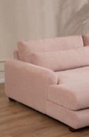 Canapea de colț Trendy L2-2R Pink L 330x105x90cm GTR003496 imaginea #2 — magazin online Desire.md