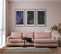 Canapea de colț Trendy L2-Chl Pink R 330x105x90cm GTR003573