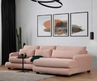 Canapea de colț Trendy L2-Chl Pink R 330x105x90cm GTR003573 imaginea #2 — magazin online Desire.md