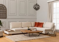 Угловой диван Trendy Lalea Beige R 313x193x80cm GTR003538