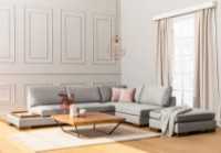 Угловой диван Trendy Lalea Light Grey R 313x193x80cm GTR003539 фото №1 — интернет-магазин Desire.md