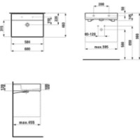 Умывальник Laufen H8103330001091 фото №2 — интернет-магазин Desire.md