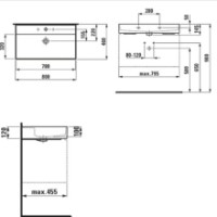 Умывальник Laufen H8103360001041 фото №3 — интернет-магазин Desire.md