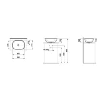 Умывальник Laufen H8120830001091 фото №2 — интернет-магазин Desire.md
