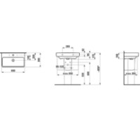 Умывальник Laufen H8129530001041 фото №2 — интернет-магазин Desire.md