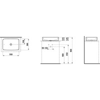 Умывальник Laufen H8129650001121 фото №2 — интернет-магазин Desire.md