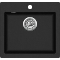 Chiuvetă de bucătărie Teka Clivo 50 S-TQ 1B Black Metallic