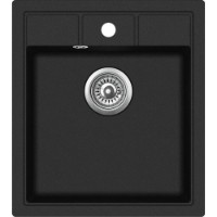 Chiuvetă de bucătărie Teka Estela 45 S-TQ 1B Black Metallic