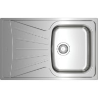 Chiuvetă de bucătărie Teka Starbright 45 E-XM 1B 1D Inox Microtexturat