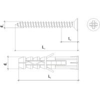 Дюбеля Wkret-met 1710100 фото №2 — интернет-магазин Desire.md