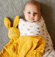 Плед-игрушка Petite&Mars Hugo Intense Ochre (416819) фото №4 — интернет-магазин Desire.md