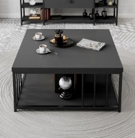 Журнальный столик Trendy Zenn Anthracit/Black 90x40x90cm GTR006166 фото №2 — интернет-магазин Desire.md