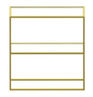 Masă consolă Trendy Berra Gold 80x85x30cm GTR006218 imaginea #3 — magazin online Desire.md