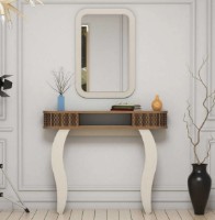 Masă consolă Trendy Damla Cream 105x85x30cm GTR006641