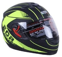 Cască pentru motocicletă Virtule MD-803 Matt Black/Yellow, s.S imaginea #1 — magazin online Desire.md